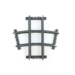 Kruising met bocht R40